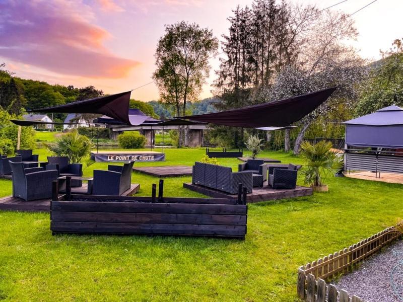 Le Point De Chute Bed and Breakfast Les Hautes-Rivieres Buitenkant foto
